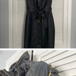 Cache denim size 8 dress